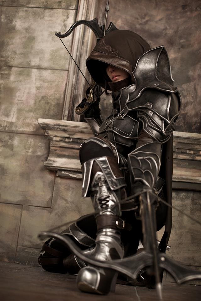 Diablo 3 Cosplay Tasha as Demon Hunter