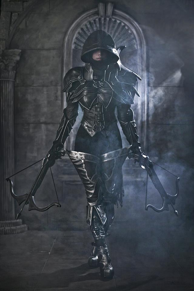 Diablo 3 Cosplay Tasha as Demon Hunter
