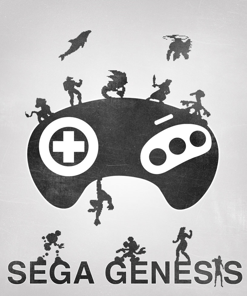 Gaming Sega Genesis by ltgustin