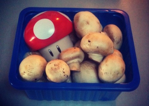 Lunch Time Mario Style