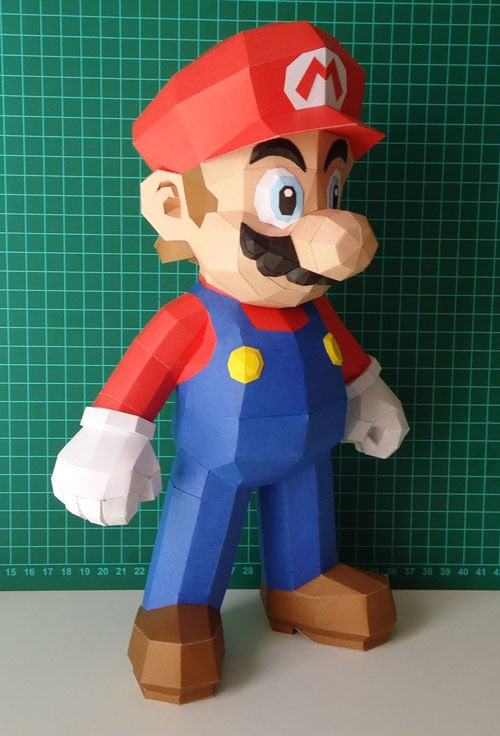 Super Mario Papercraft