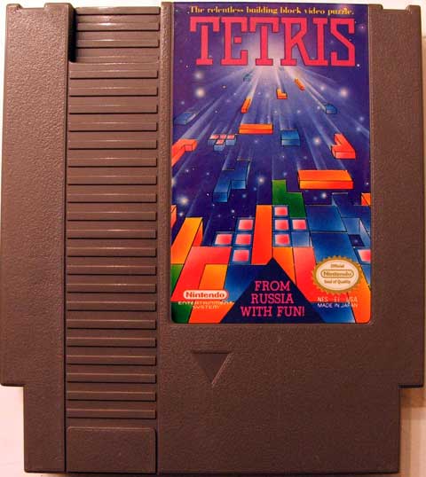Tetris NES Cartridge
