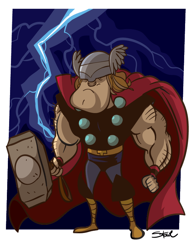 Thor by James Stowe