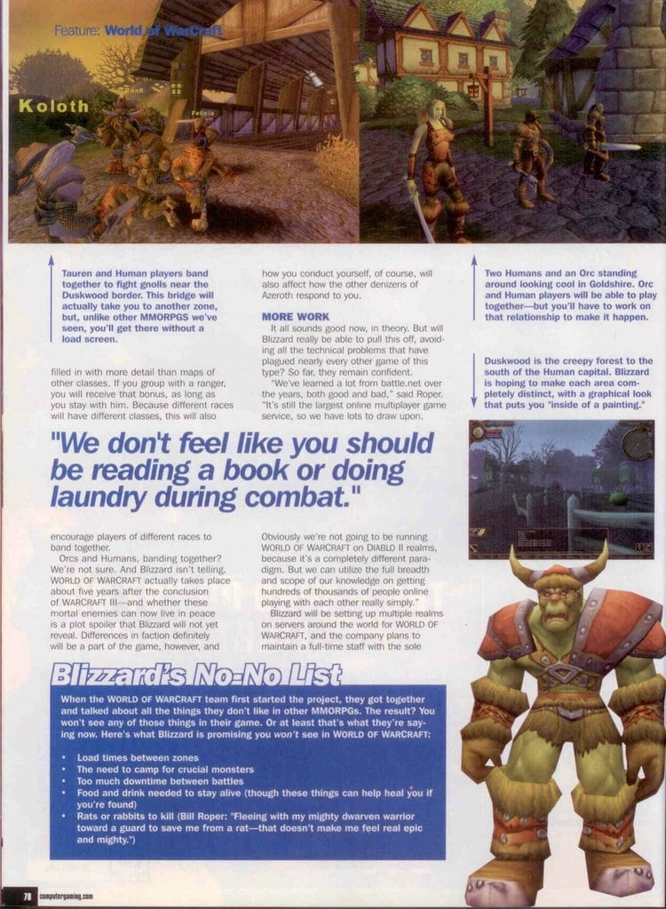 WoW 2001 Magazine