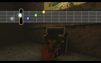 "Guitar Hero"-Einlage in Dead Block