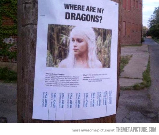 where are my dragons